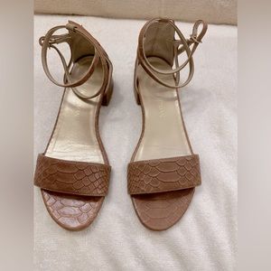 Stuart Weitzman Sandals Size 6 Color Tan/ Brown